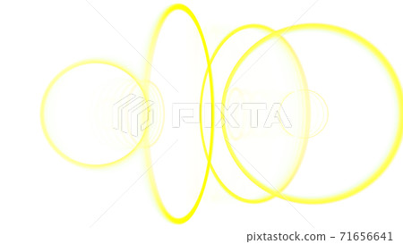 CG circle: Multiple rotating rings - Stock Illustration [71656641] - PIXTA