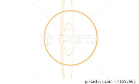 CG circle: Multiple rotating rings - Stock Illustration [71656663] - PIXTA