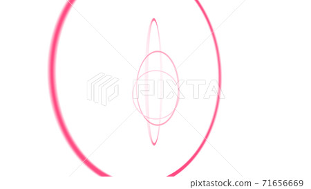 CG circle: Multiple rotating rings - Stock Illustration [71656669] - PIXTA