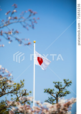Japanese flag Japanese flag 71658156