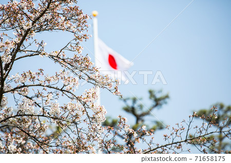 日本國旗 日本國旗 71658175