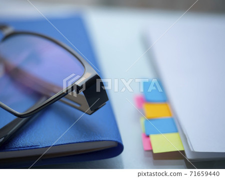 Business image · document · glasses · notebook Business image · document · glasses · notebook 71659440