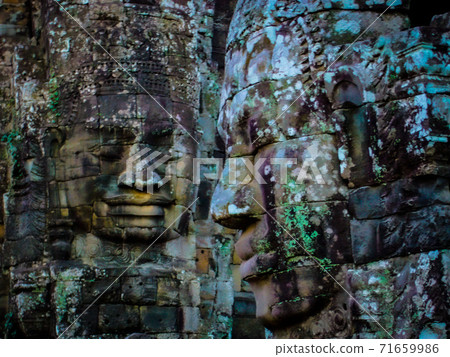 Angkor Wat face Angkor Wat face 71659986