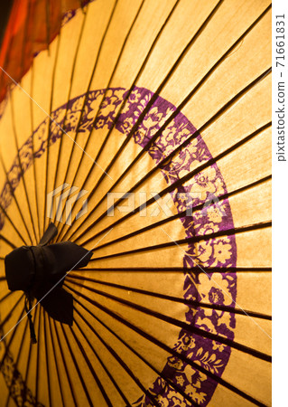 Japanese umbrella display Japanese umbrella display 71661831