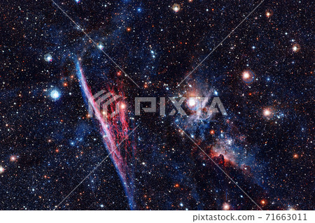 Cluster of stars. Nebula. Elements of this image furnished by NASA Cluster of stars. Nebula. Elements of this image furnished by NASA 71663011