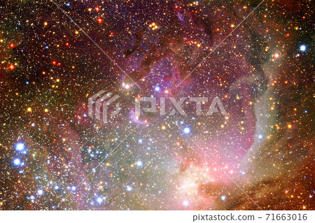 Nebula, cluster of stars in deep space. Elements of this image furnished by NASA Nebula, cluster of stars in deep space. Elements of this image furnished by NASA 71663016