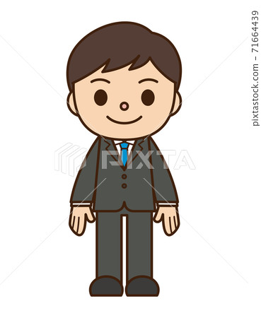 立式西裝男 71664439