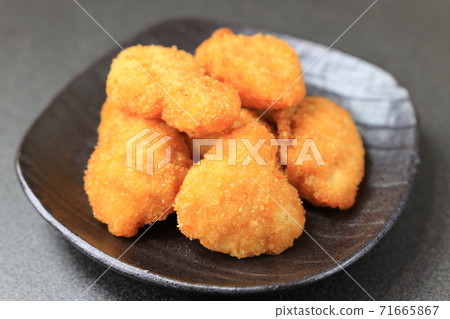 Delicious anglerfish fried 71665867