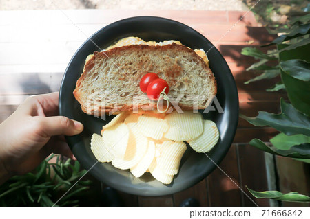 egg and cheese toast, egg and cheese toast sandwich egg and cheese toast, egg and cheese toast sandwich 71666842