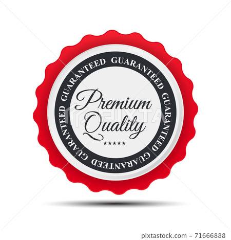Premium Quality Label Sign. Vector Illustration 71666888