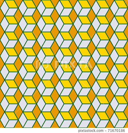 Cube Vector seamless pattern or Modern texture. - Stock Illustration ...