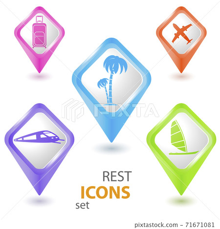 3D Rest Pointers Set 71671081
