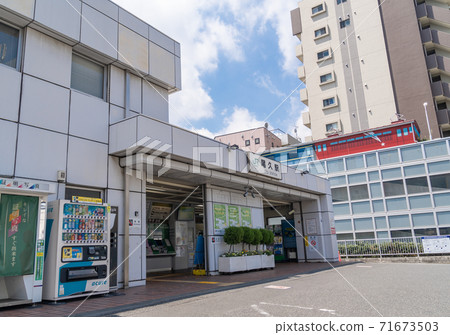 Scenery in front of the station Oku Station 71673503