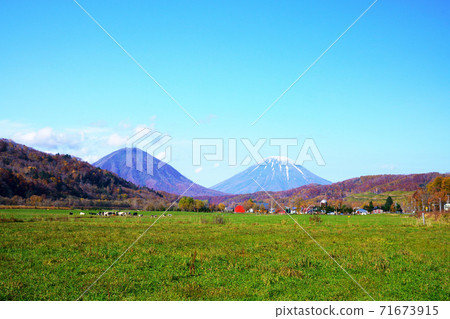 Mt. Yotei and Mt. Shiribetsu Twin Yotei Hokkaido Mt. Yotei and Mt. Shiribetsu Twin Yotei Hokkaido 71673915