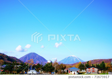 Mt. Yotei and Mt. Shiribetsu Twin Yotei Hokkaido Mt. Yotei and Mt. Shiribetsu Twin Yotei Hokkaido 71673917