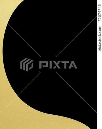 抽象的金色和黑色框架-存在多種變化 抽象的金色和黑色框架-存在多種變化 71674746