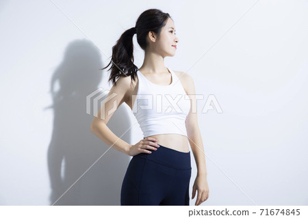 女運動員運動 女運動員運動 71674845