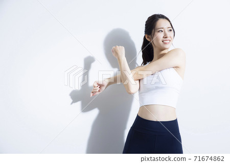 女運動員運動 71674862