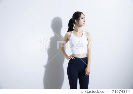 女運動員運動 女運動員運動 71674874