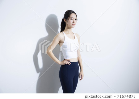 女運動員運動 女運動員運動 71674875