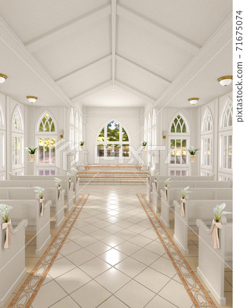 白色教堂 71675074