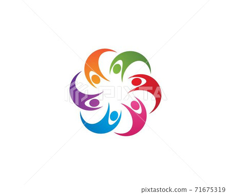 community care Logo template community care Logo template 71675319