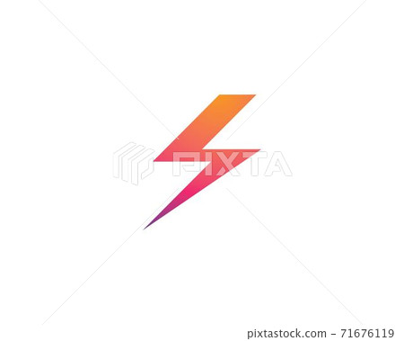 Lightning Logo Template 71676119