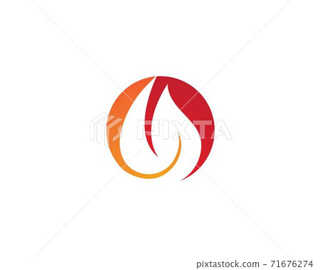 Fire flame Logo Template Fire flame Logo Template 71676274