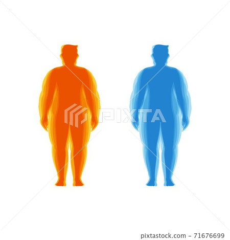 Body mass index vector illustration 71676699