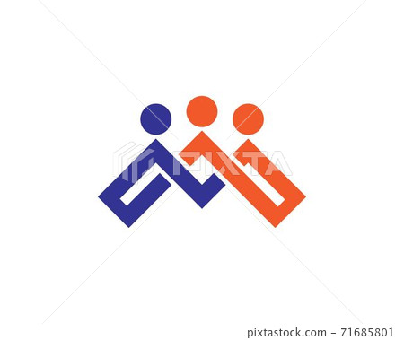 community care Logo template 71685801