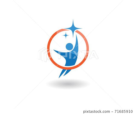 success people logo vector 71685910