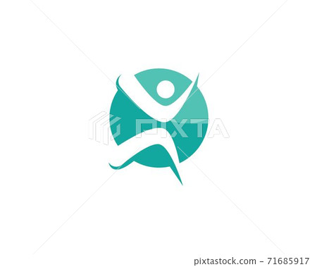 Healthy Life people Logo template Healthy Life people Logo template 71685917