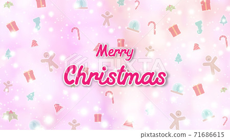 Merry christmas festival background 71686615
