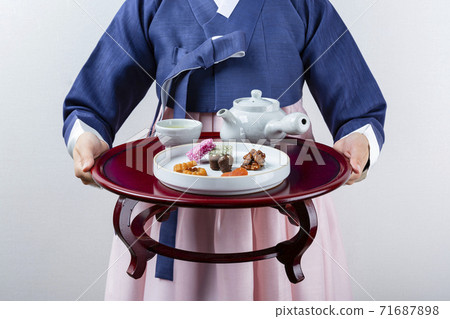 Different foods ingredients of Korean Thanksgiving day 073 71687898