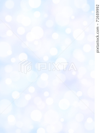 [Glittering background image material] Ball bokeh-like background Glittering snowfield image Vertical position 71689992