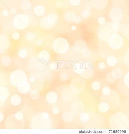 [Kirahowa background image material] Ball bokeh-like background, warmth, warmth, square 71689996