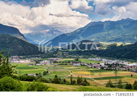 Town of Imst in Tirol, Austria, Europe Town of Imst in Tirol, Austria, Europe 71692033