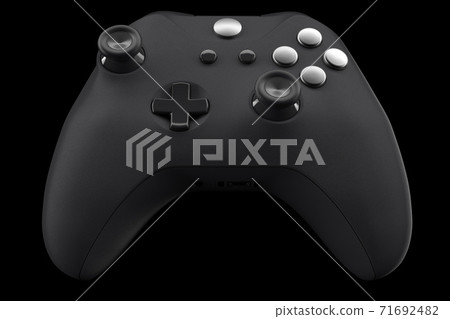 Realistic video game controller isolated on... - Stock Illustration ...