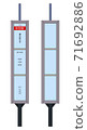 Pole (large) at a general bus stop in Japan 71692886