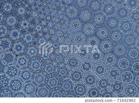 Blue winter christmas xmas geometric background illustration 71692962