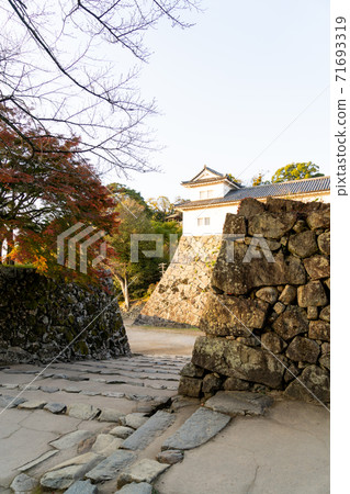 [滋賀縣]彥根城秋天 71693319