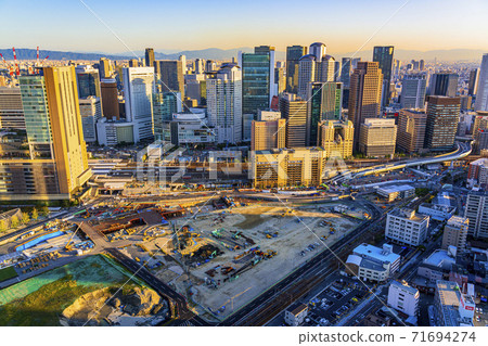 大阪北市區夜景 大阪北市區夜景 71694274