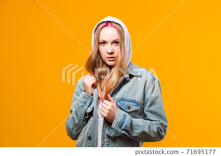 Young woman recovering after long lasting depression Young woman recovering after long lasting depression 71695177