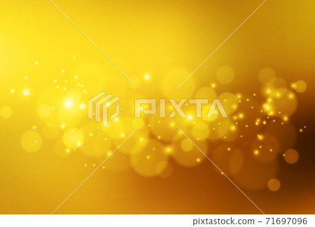 Soft golden lights. Abstract vector bokeh background. Soft golden lights. Abstract vector bokeh background. 71697096