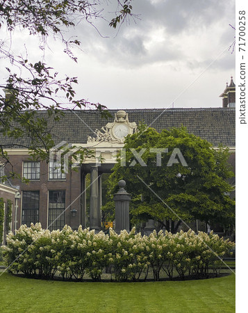 View of a courtyard in Haarlem View of a courtyard in Haarlem 71700258
