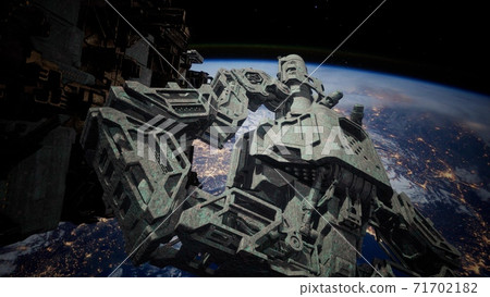 Alien Spaceship Armada Nearing Earth 71702182