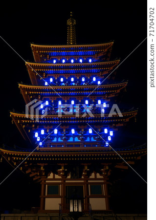 五層寶塔,點亮 五層寶塔,點亮 71704702