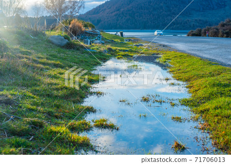 The sky in a puddle 71706013
