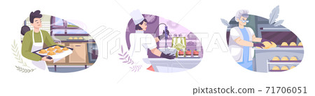 Baking Food Compositions Set Baking Food Compositions Set 71706051