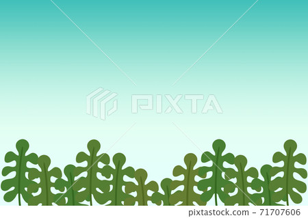 裙帶菜背景矩形漸變 71707606